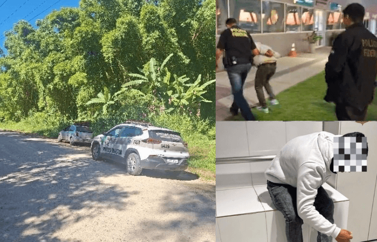 Atuação integrada das forças de segurança resulta na prisão de suspeitos de crime grave contra empresário iniciado em Balneário Camboriú e consumado em Gaspar.