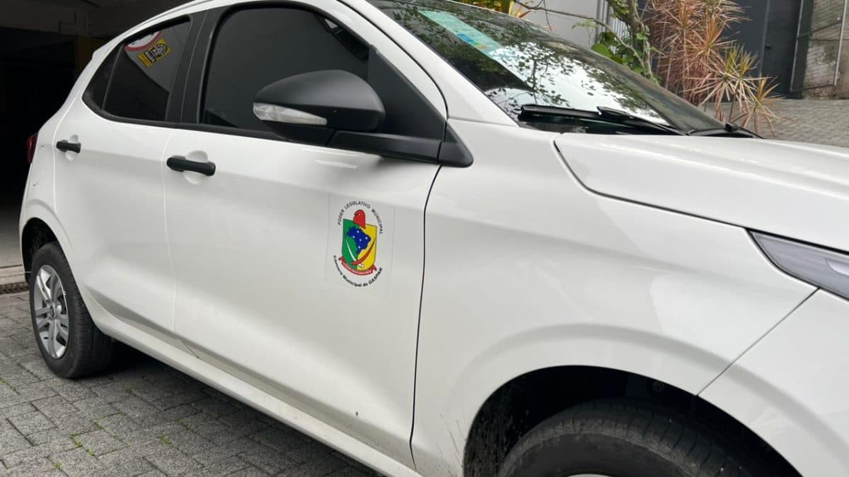 Câmara de Gaspar vai economizar R$ 840 mil com nova frota de veículos funcionais